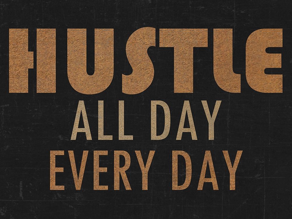 Hustle art print by Sheldon Lewis for $57.95 CAD