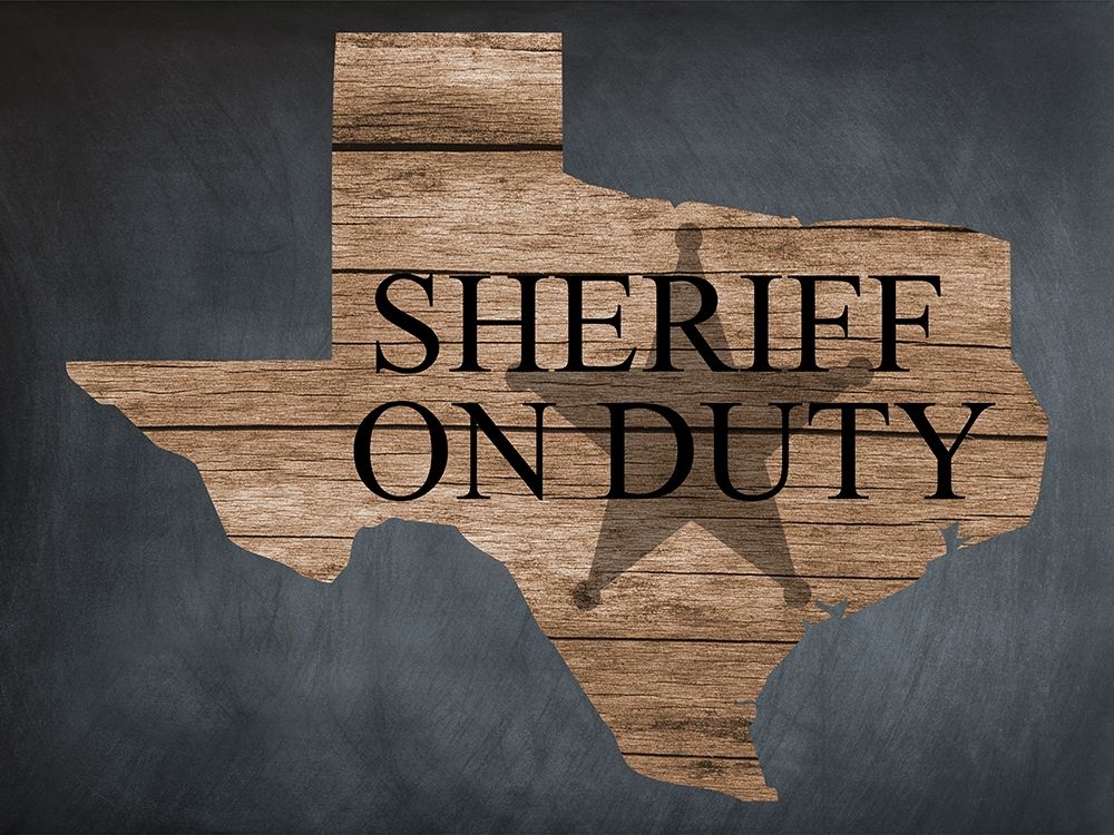 Sheriff art print by Sheldon Lewis for $57.95 CAD