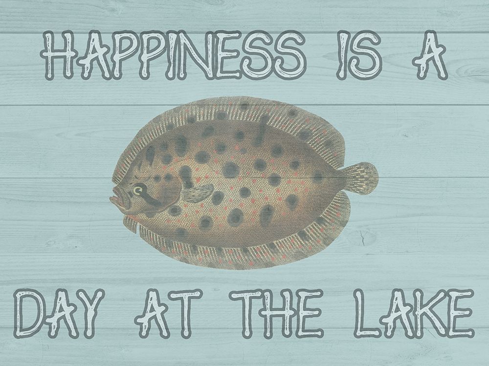 Happy Fisher art print by Sheldon Lewis for $57.95 CAD