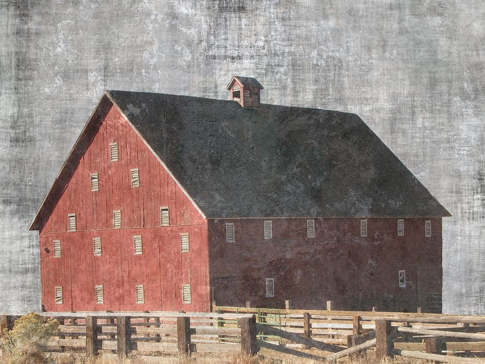 Barn Yard art print by Sheldon Lewis for $57.95 CAD