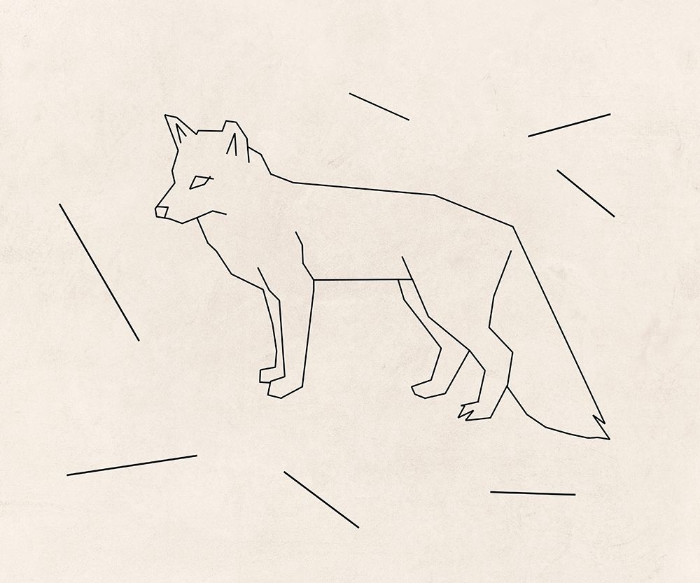 Foxy Lines 2 art print by Sheldon Lewis for $57.95 CAD