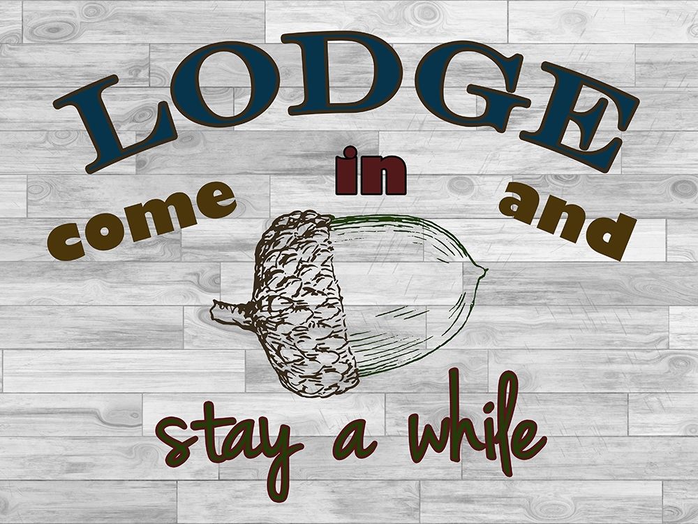 Everyday At The Lodge art print by Sheldon Lewis for $57.95 CAD
