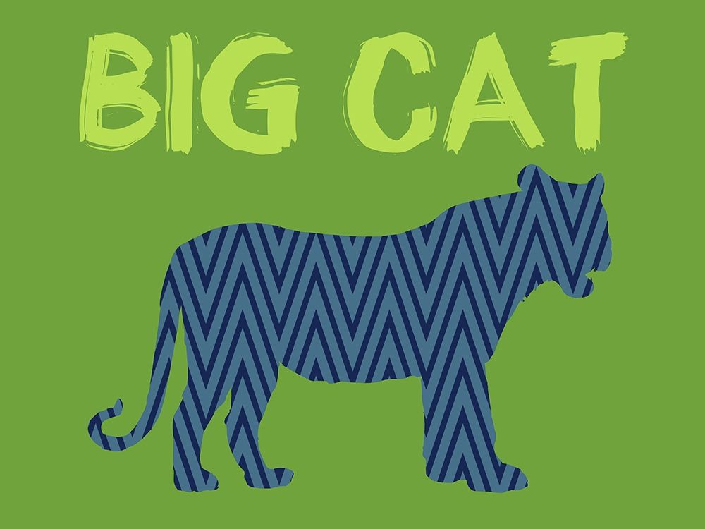 Big Cat art print by Sheldon Lewis for $57.95 CAD