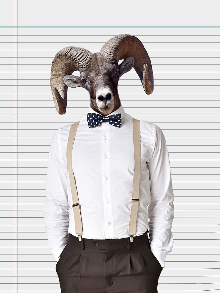 Monday Ram art print by Sheldon Lewis for $57.95 CAD