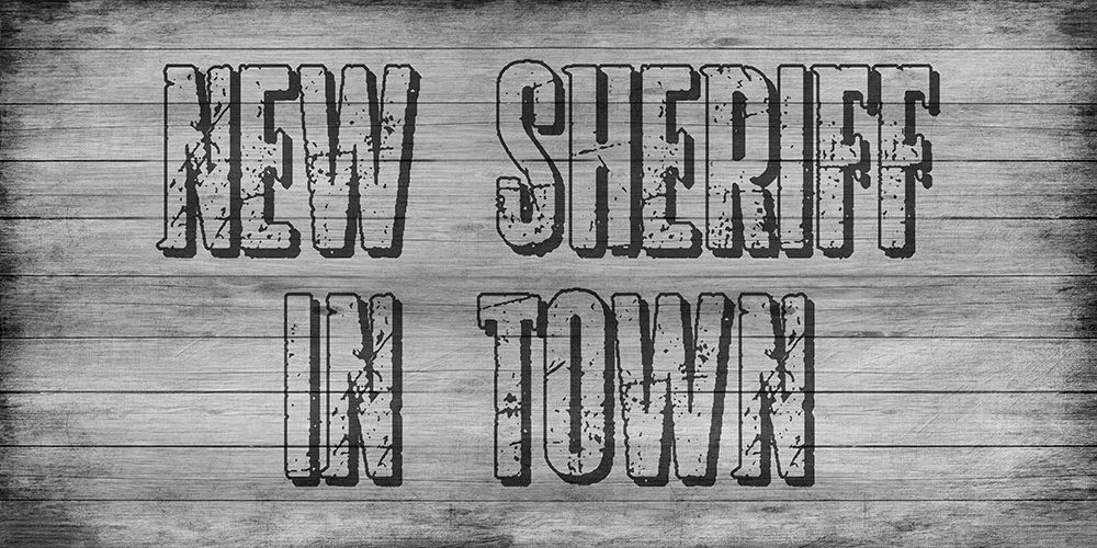 New Sheriff art print by Sheldon Lewis for $57.95 CAD