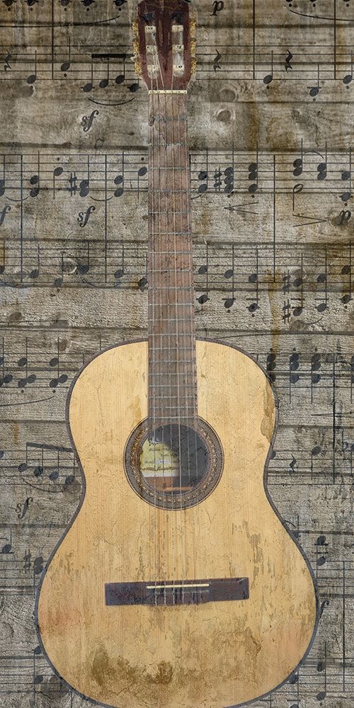 Box Guitar art print by Sheldon Lewis for $57.95 CAD