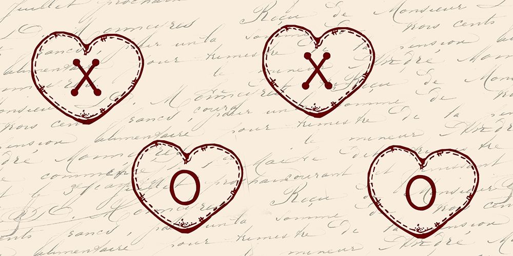X and O art print by Sheldon Lewis for $57.95 CAD