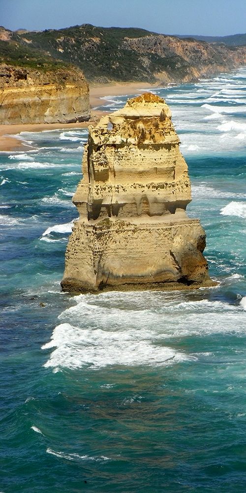 Top View Coastline art print by Sheldon Lewis for $57.95 CAD