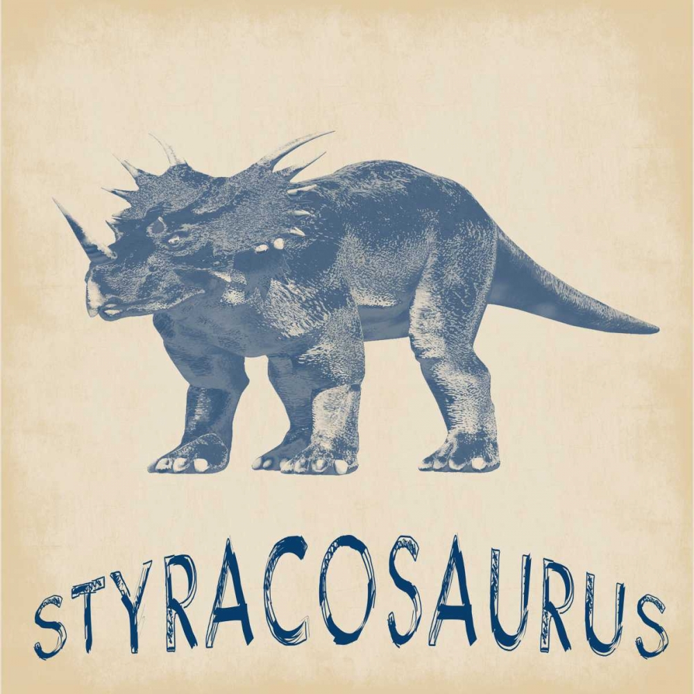 Styracosaurus Dino art print by Sheldon Lewis for $57.95 CAD