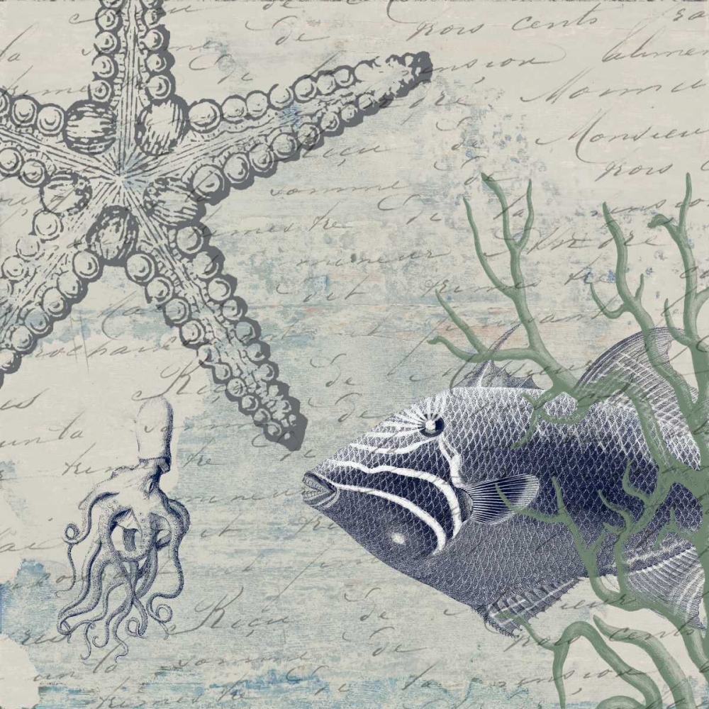 Blue Ocean art print by Sheldon Lewis for $57.95 CAD