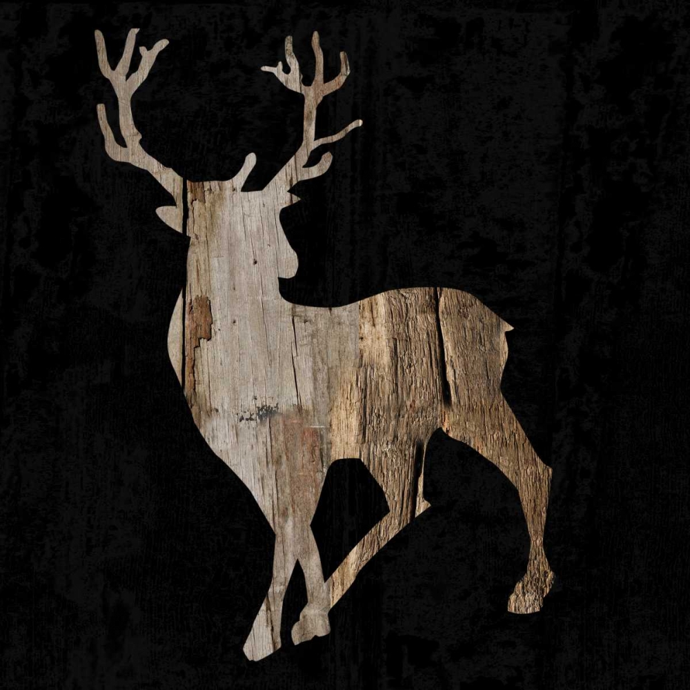 Buck Hunt Silhouette art print by Sheldon Lewis for $57.95 CAD