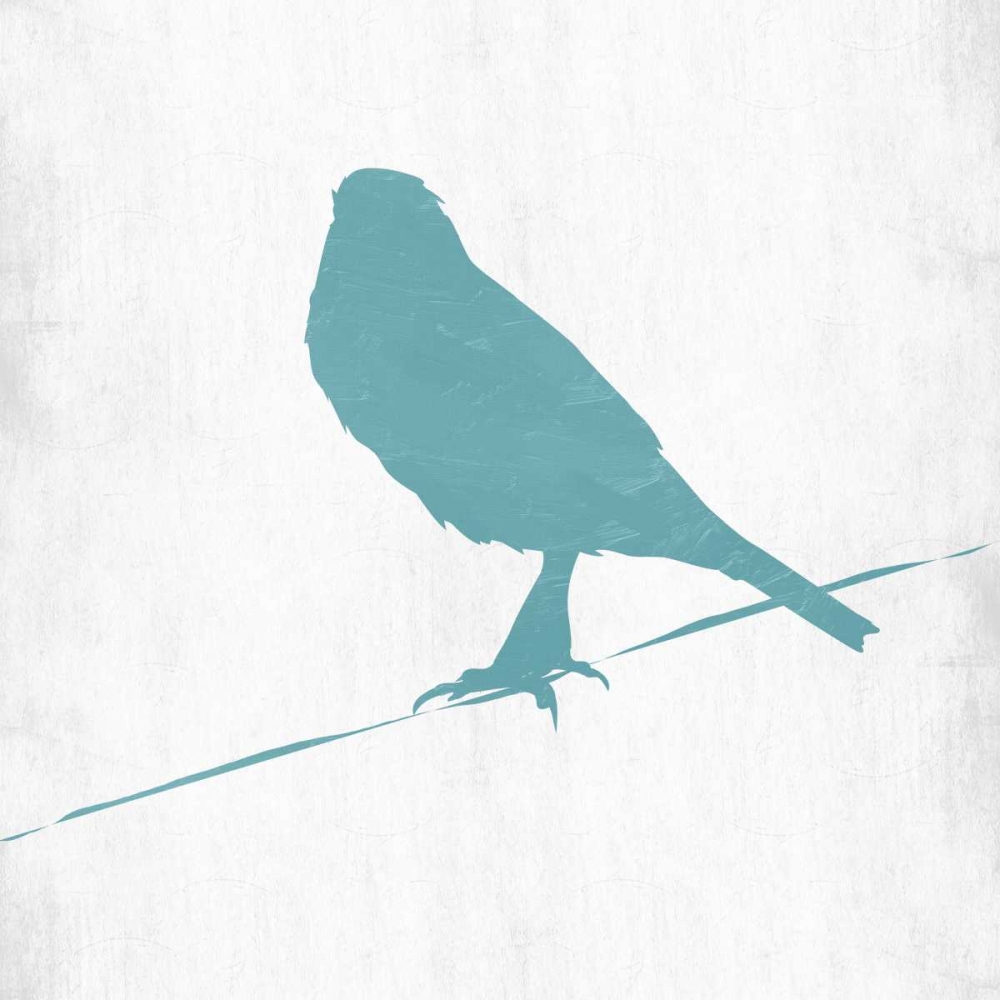 Little Spring Bird On Wire art print by Sheldon Lewis for $57.95 CAD