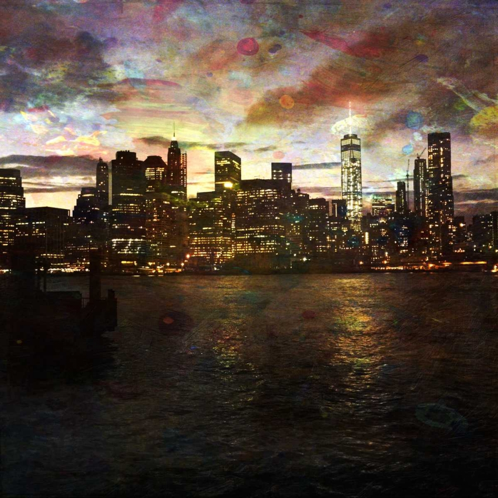 Magical New York art print by Sheldon Lewis for $57.95 CAD