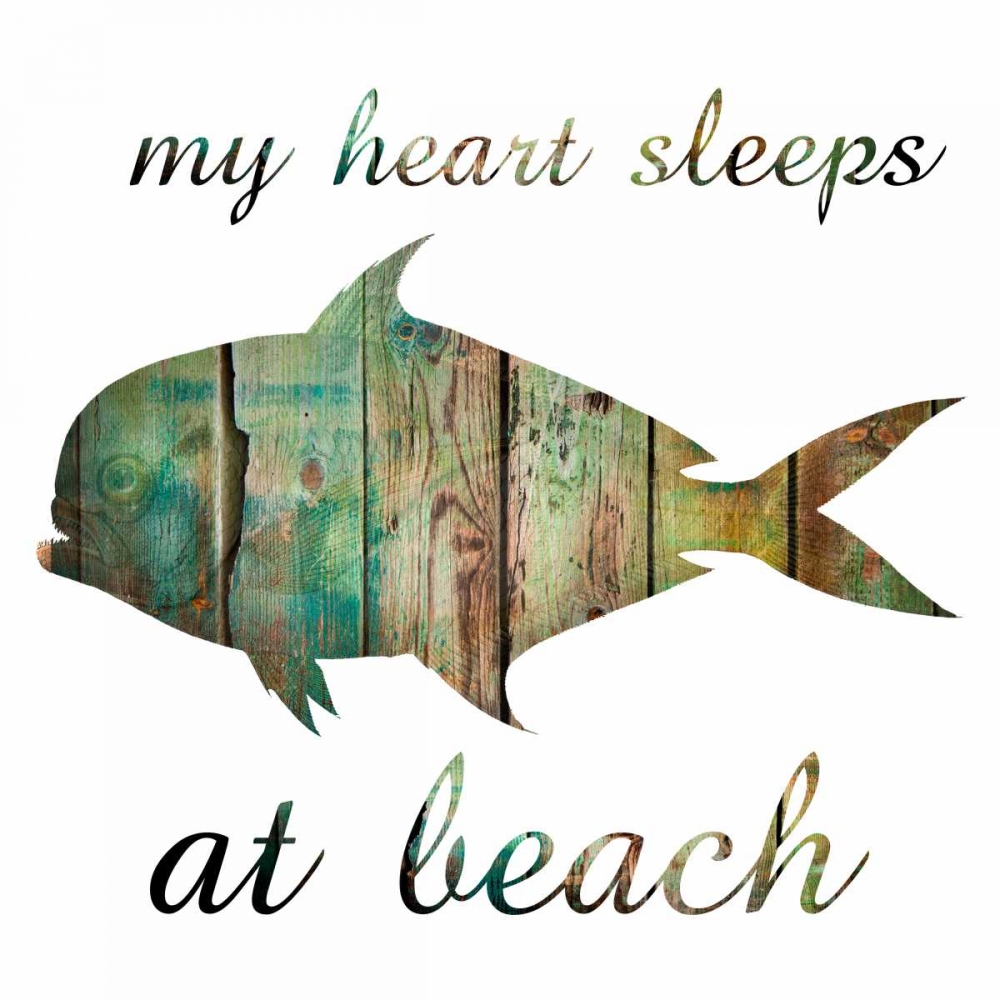 My Heart And The Beach art print by Sheldon Lewis for $57.95 CAD