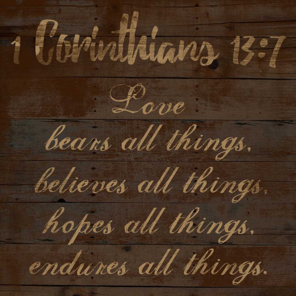 Corinthians 13-7 art print by Sheldon Lewis for $57.95 CAD