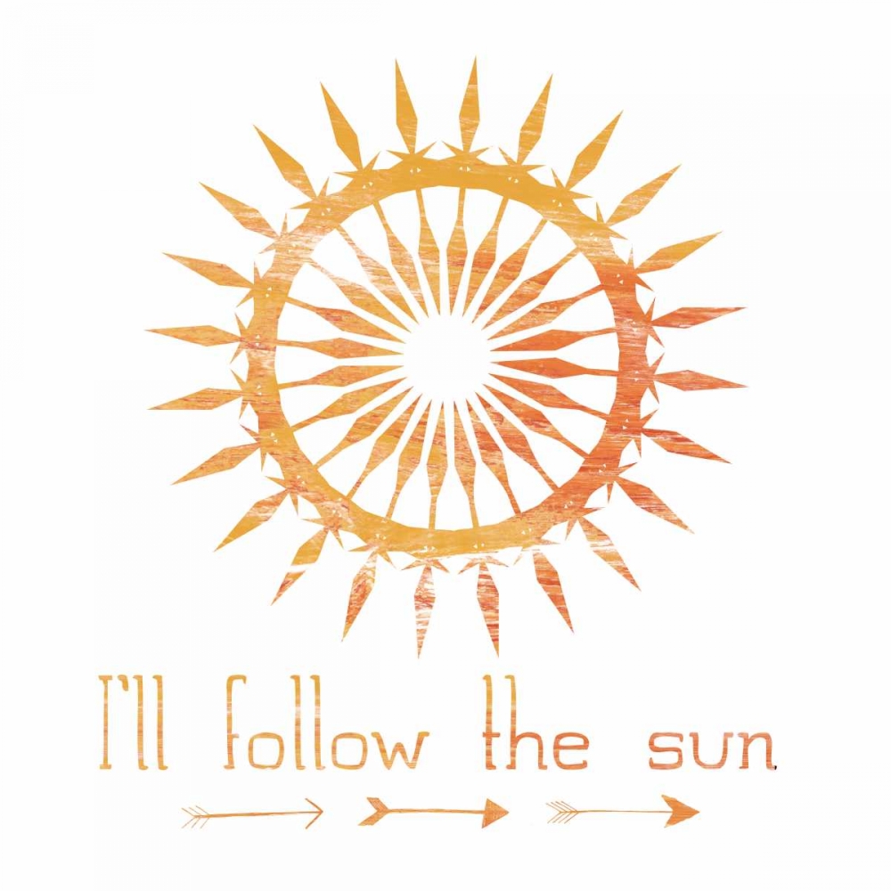 Follow The Sun art print by Sheldon Lewis for $57.95 CAD