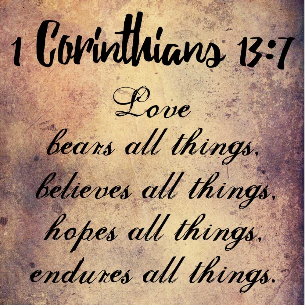 Love Endures All Things art print by Sheldon Lewis for $57.95 CAD