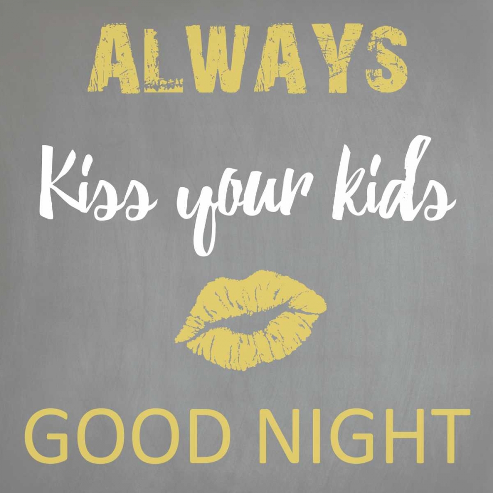 Always Kiss Good Night art print by Sheldon Lewis for $57.95 CAD