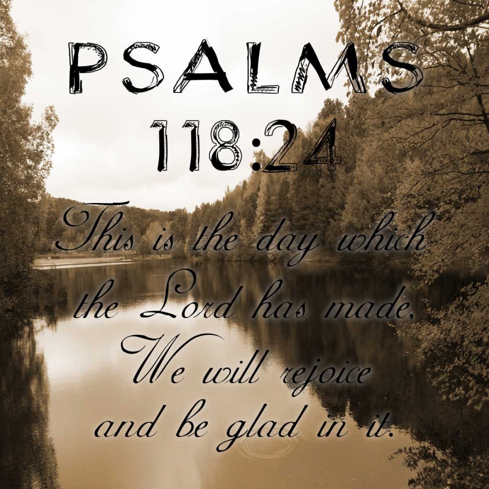 Be Glad In It Psalms art print by Sheldon Lewis for $57.95 CAD