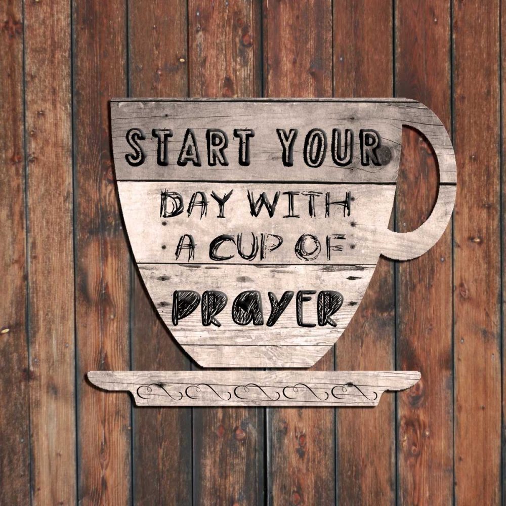 I Start My Day Praying art print by Sheldon Lewis for $57.95 CAD
