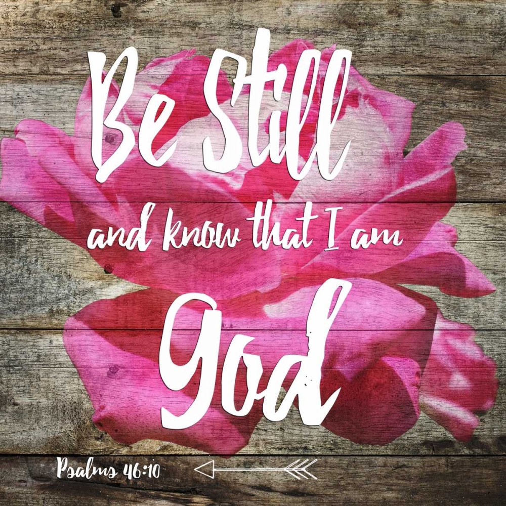 Psalms 46:10 art print by Sheldon Lewis for $57.95 CAD