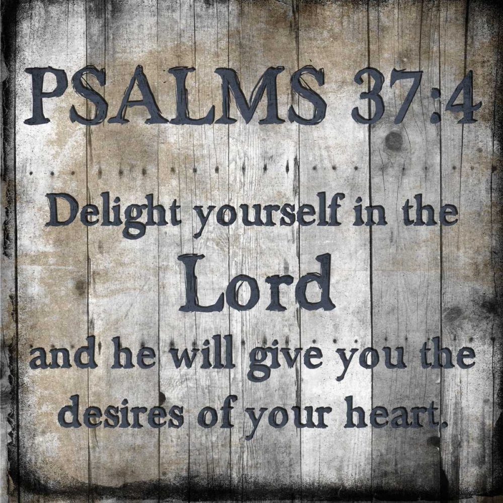 Psalms 37-4 art print by Sheldon Lewis for $57.95 CAD