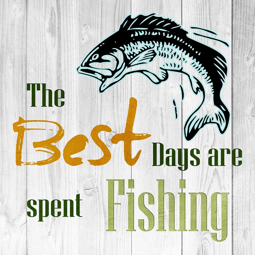 Fishing Days art print by Sheldon Lewis for $57.95 CAD