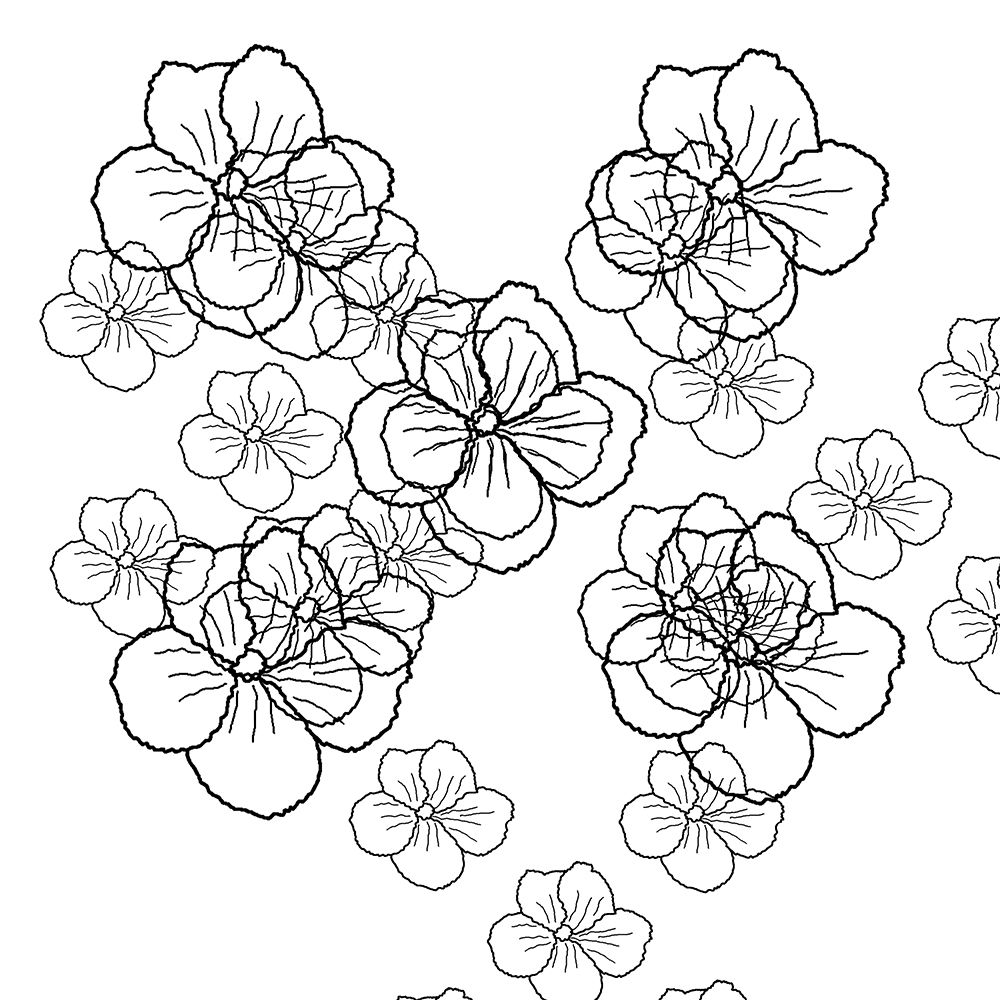 Black Petals art print by Sheldon Lewis for $57.95 CAD