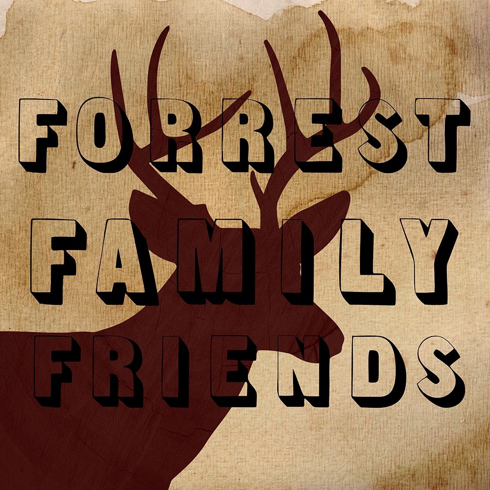 Forrest Family Friends art print by Sheldon Lewis for $57.95 CAD