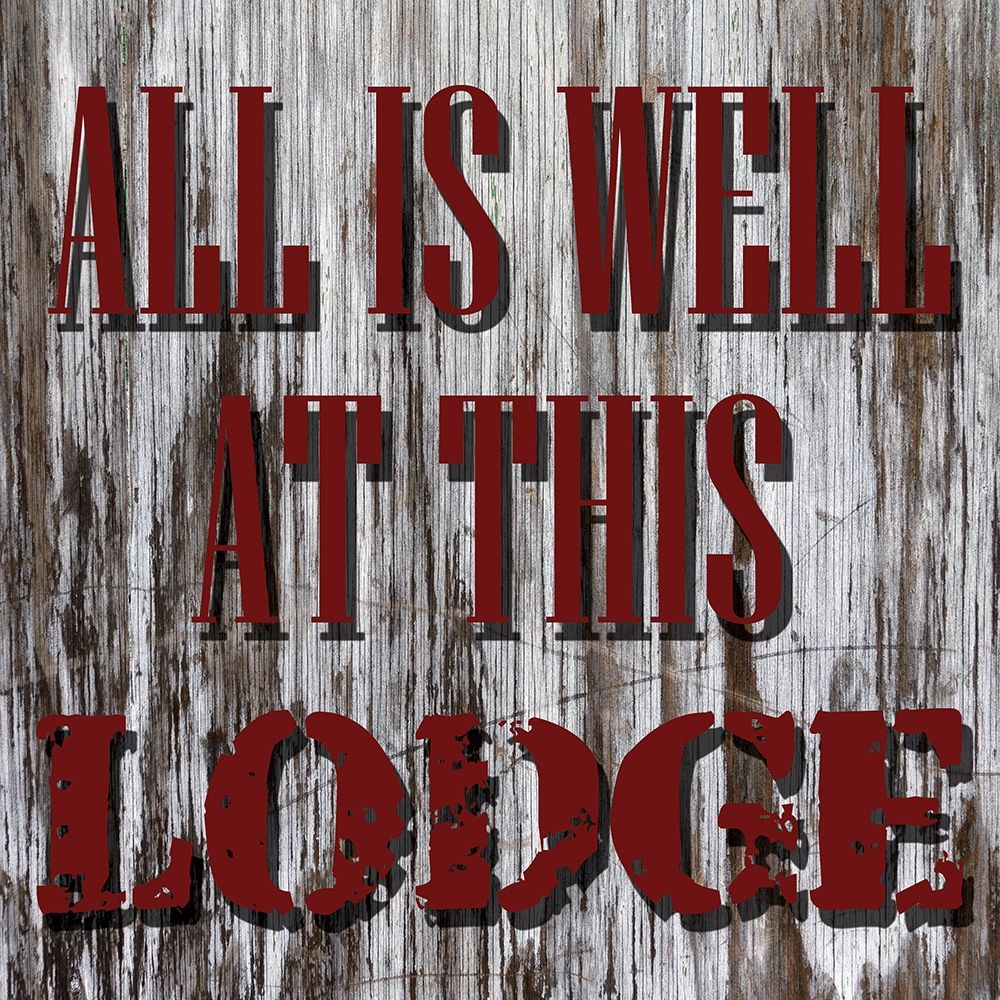 At This Lodge art print by Sheldon Lewis for $57.95 CAD