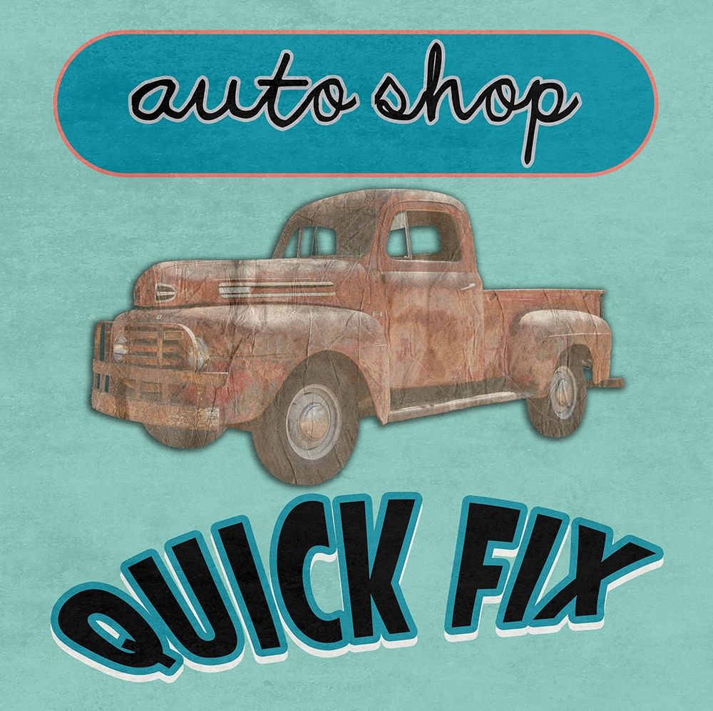 Auto Shop art print by Sheldon Lewis for $57.95 CAD