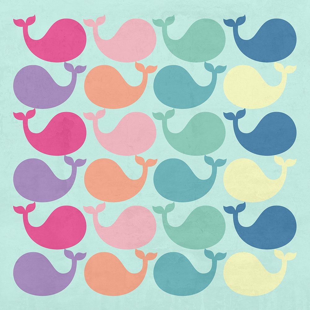 Whale Gathering art print by Sheldon Lewis for $57.95 CAD