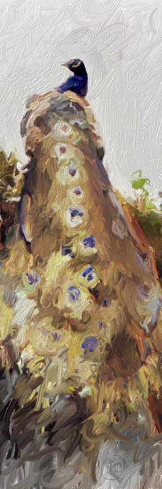 Peacock Panel 2 art print by Sarah Butcher for $57.95 CAD