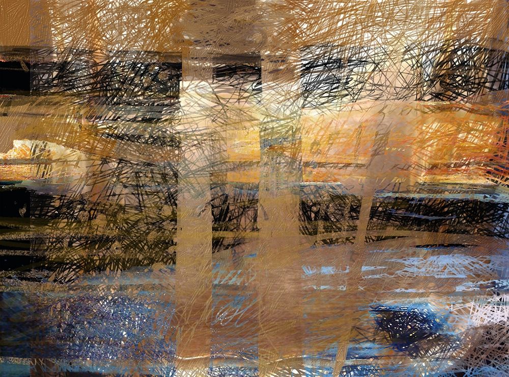 Golden Rain art print by Sarah Butcher for $57.95 CAD