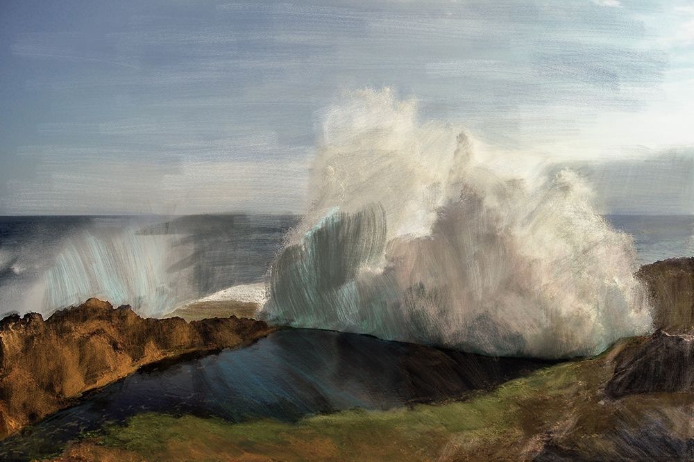 Ocean Big Wave art print by Sarah Butcher for $57.95 CAD