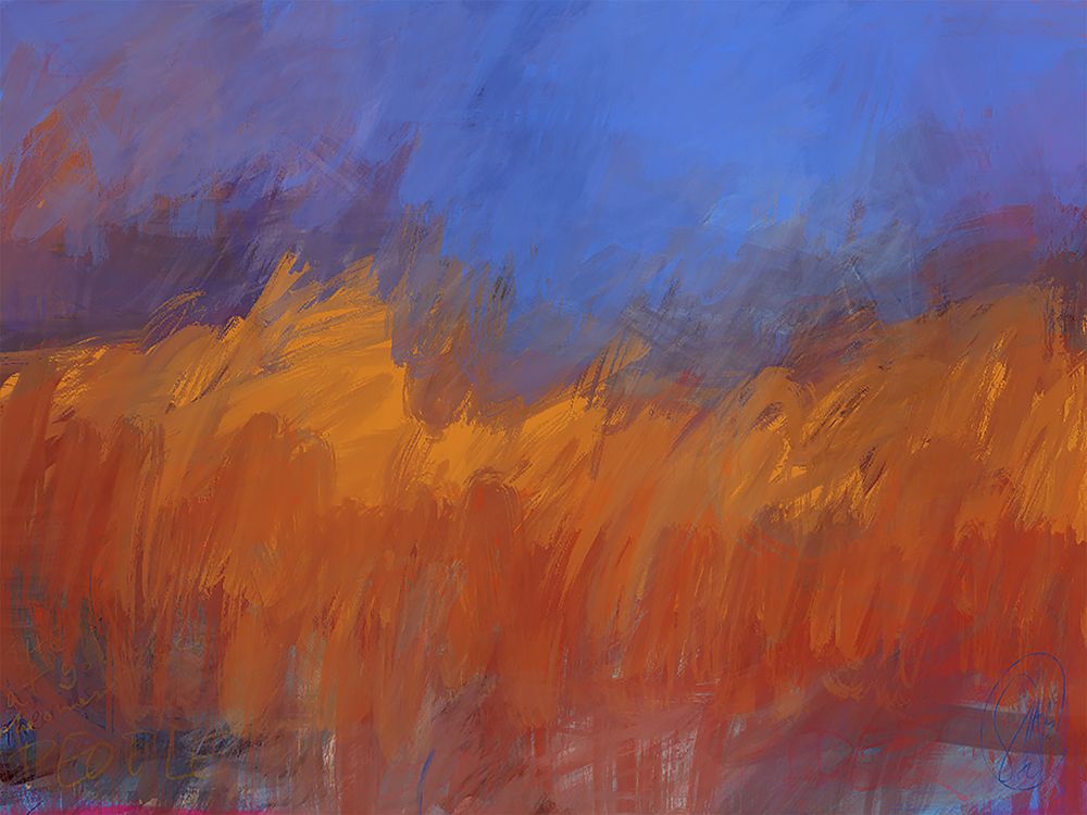 Burning Forest art print by Sarah Butcher for $57.95 CAD