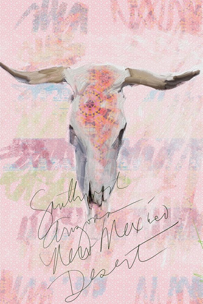 Southwest Skull art print by Sarah Butcher for $57.95 CAD