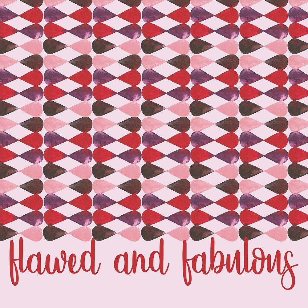 Flawed and Fabulous art print by atelier vdk for $57.95 CAD