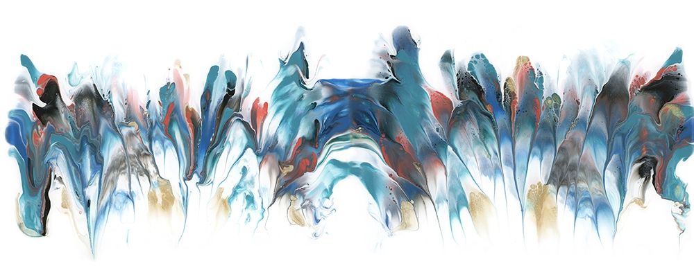 Abstract Sound Wave A art print by Tina Carlson for $57.95 CAD