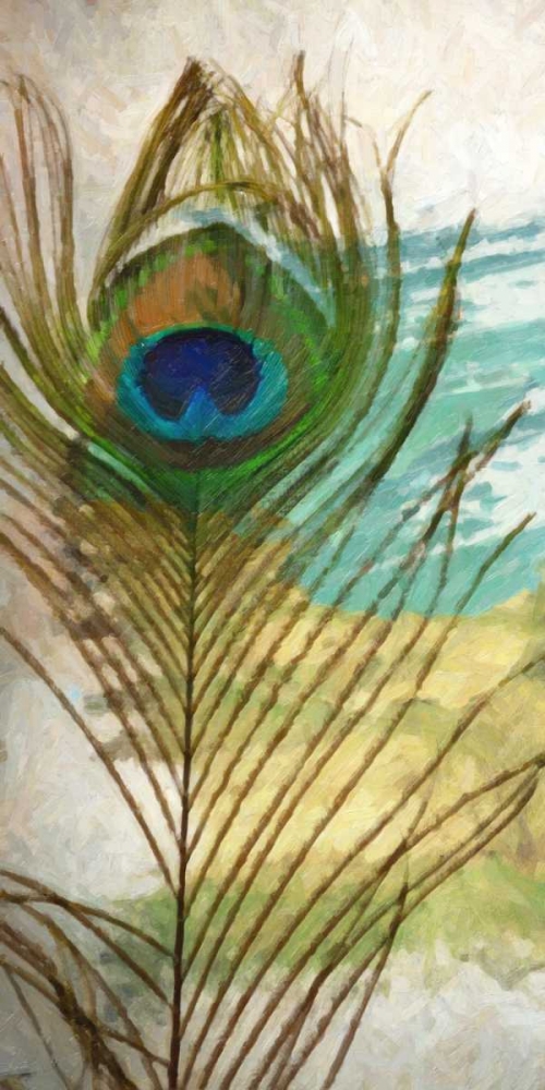 PEACOCK FEATHER 2 art print by Taylor Greene for $57.95 CAD