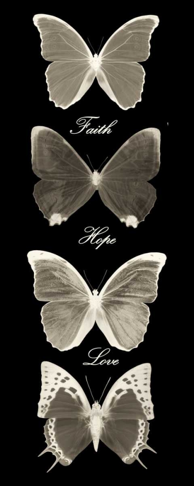 Hope Faith Love Butterflies 2 art print by Taylor Greene for $57.95 CAD