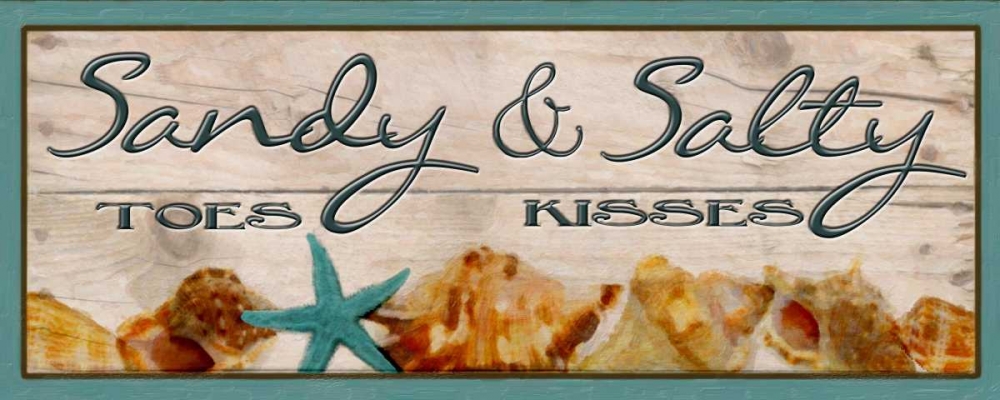 SANDY TOES art print by Taylor Greene for $57.95 CAD