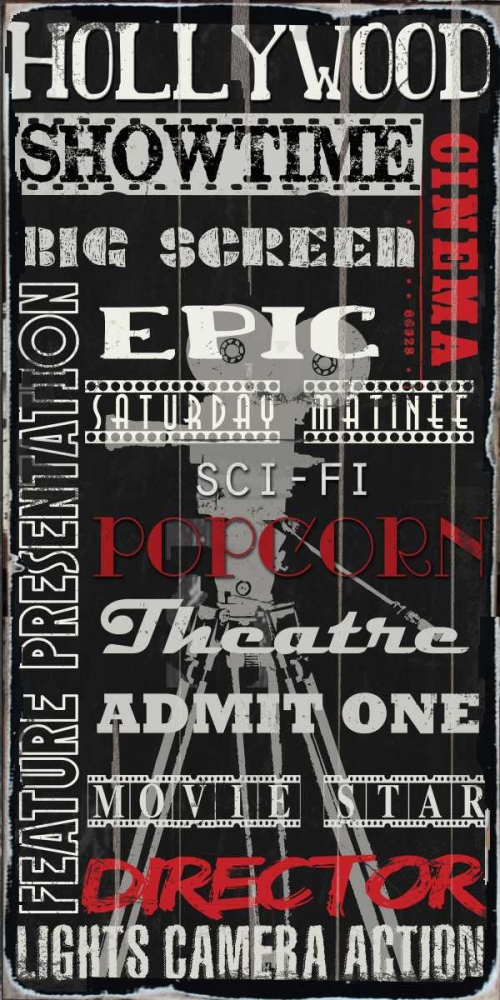 HOLLYWOOD VINTAGE SIGN art print by Taylor Greene for $57.95 CAD