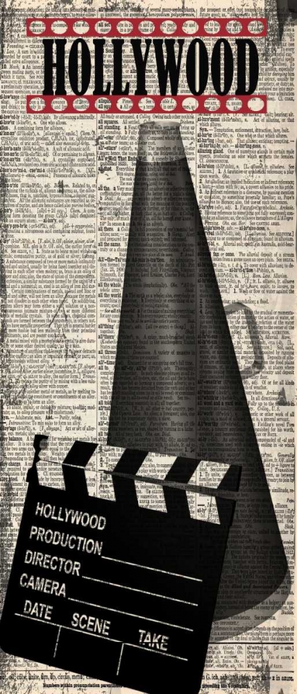 HOLLYWOOD art print by Taylor Greene for $57.95 CAD