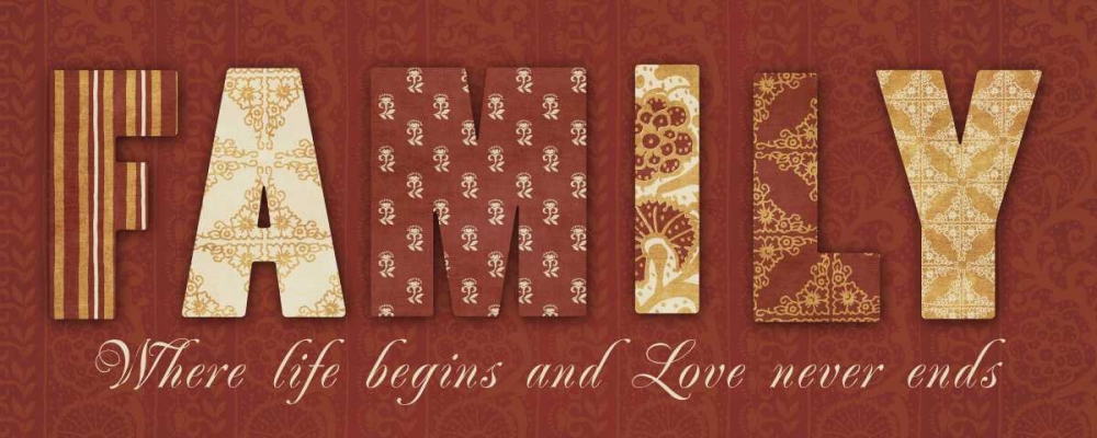 FAMILY art print by Taylor Greene for $57.95 CAD