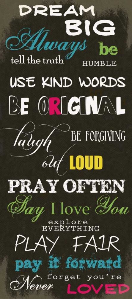 Dream Big E art print by Taylor Greene for $57.95 CAD