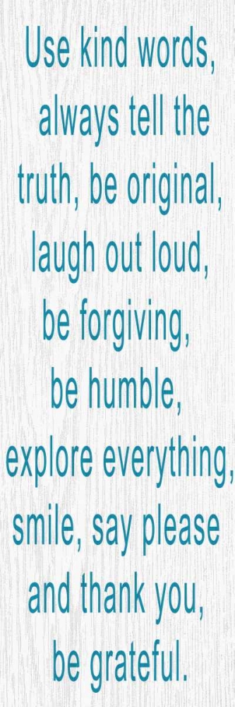 USE KIND WORDS art print by Taylor Greene for $57.95 CAD
