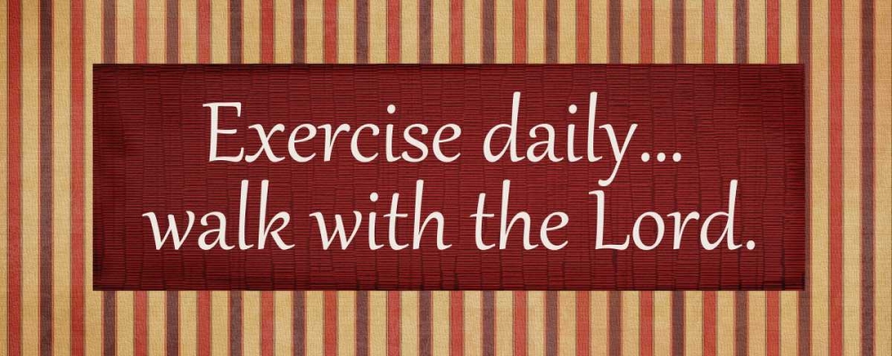 EXERCISE DAILY 1 art print by Taylor Greene for $57.95 CAD