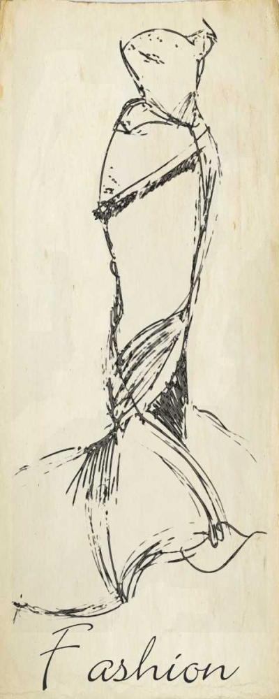 FASHION SKETCH art print by Taylor Greene for $57.95 CAD