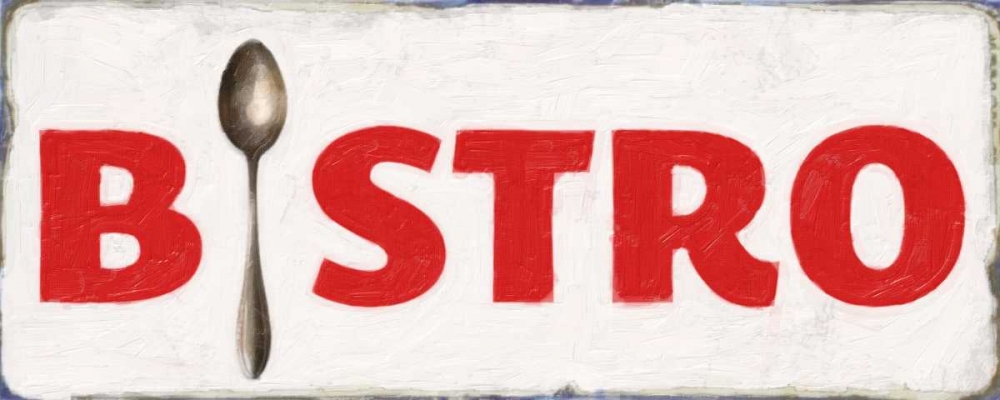 BISTRO SIGN art print by Taylor Greene for $57.95 CAD